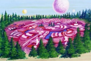 the pink city